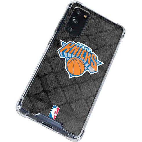 NBA New York Knicks Dark Rust Galaxy S20 FE Clear Case
